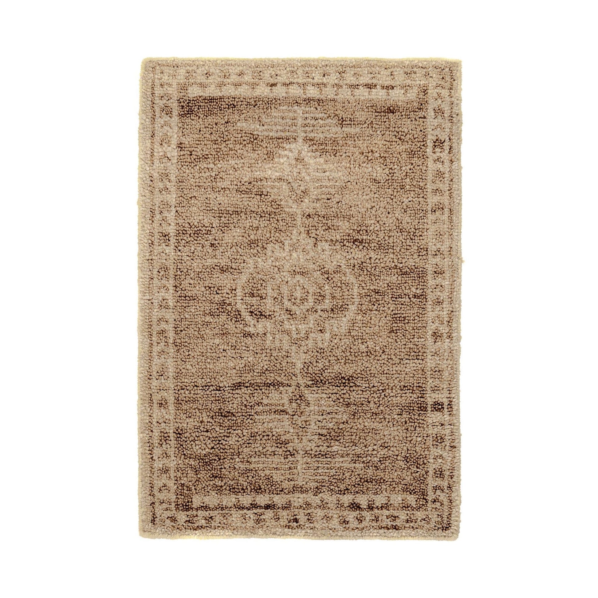80% Wool Wool & Wool Blend Cairo Hand-knotted Desert Brown Collection