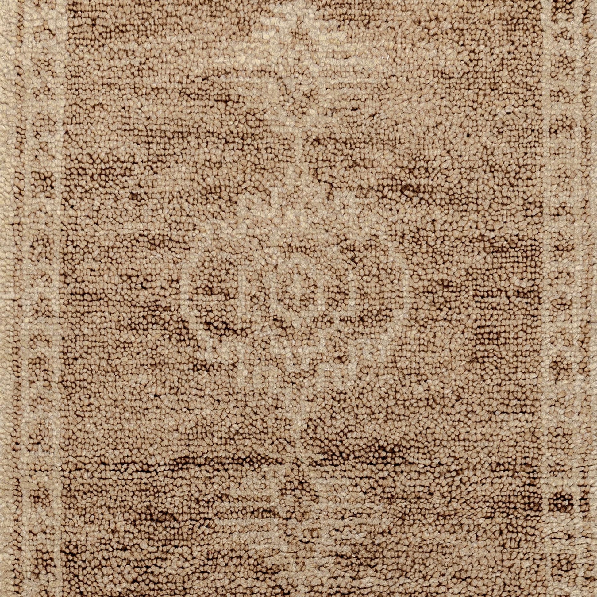 80% Wool Wool & Wool Blend Cairo Hand-knotted Desert Brown Collection