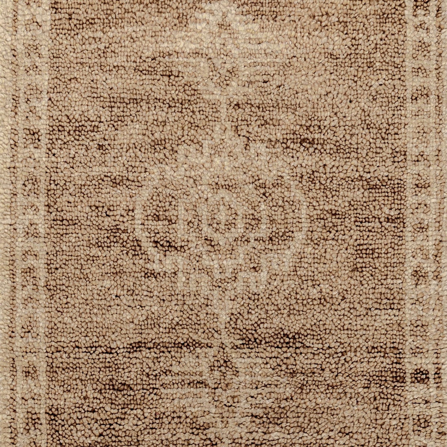 80% Wool Wool & Wool Blend Cairo Hand-knotted Desert Brown Collection