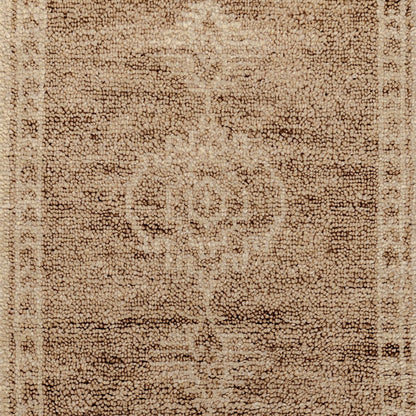 80% Wool Wool & Wool Blend Cairo Hand-knotted Desert Brown Collection