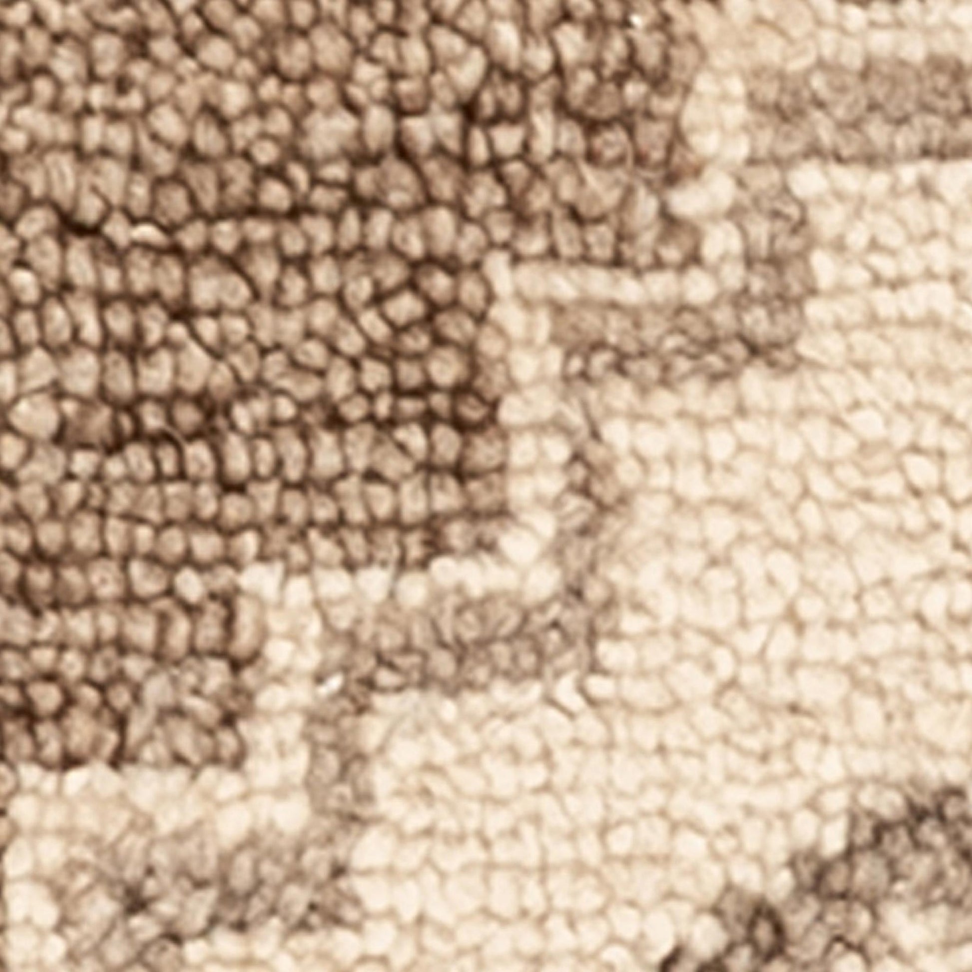 80% Wool Wool & Wool Blend Luxor Hand knotted Desert Brown Collection