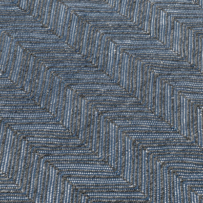 Navy 100% Polypropylene Performance Indoor/Outdoor Indoor/Outdoor Augusta Rug Collection