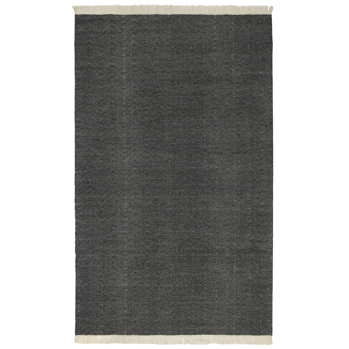 Charcoal 100% Polypropylene Performance Indoor/Outdoor Indoor/Outdoor Augusta Rug Collection