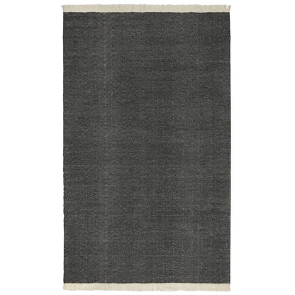 Charcoal 100% Polypropylene Performance Indoor/Outdoor Indoor/Outdoor Augusta Rug Collection