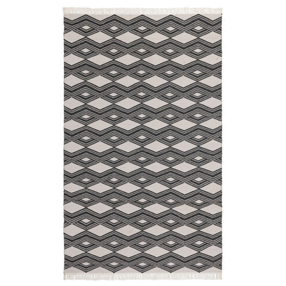 Charcoal 100% Polypropylene Performance Indoor/Outdoor Indoor/Outdoor Banning Rug Collection