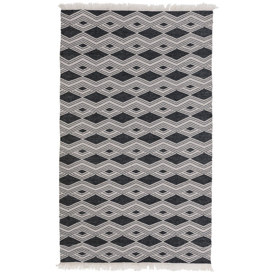 Charcoal 100% Polypropylene Performance Indoor/Outdoor Indoor/Outdoor Banning Rug Collection