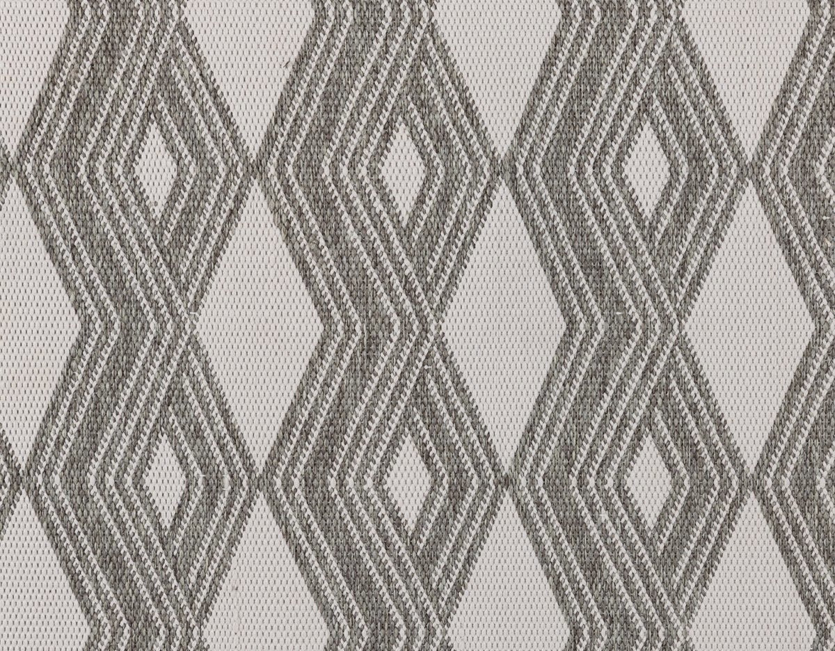 Pebble Gray 100% Polypropylene Performance Indoor/Outdoor Indoor/Outdoor Banning Rug Collection