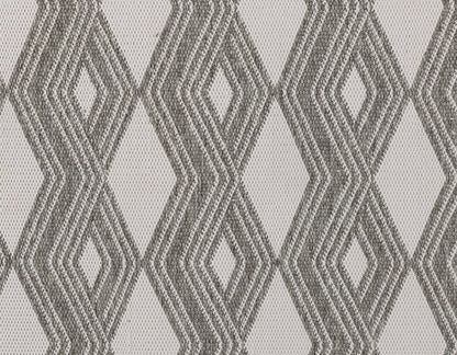 Pebble Gray 100% Polypropylene Performance Indoor/Outdoor Indoor/Outdoor Banning Rug Collection