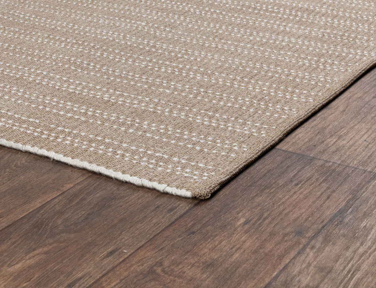Sand 100% Polypropylene Performance Indoor/Outdoor Indoor/Outdoor Yuma Rug Collection