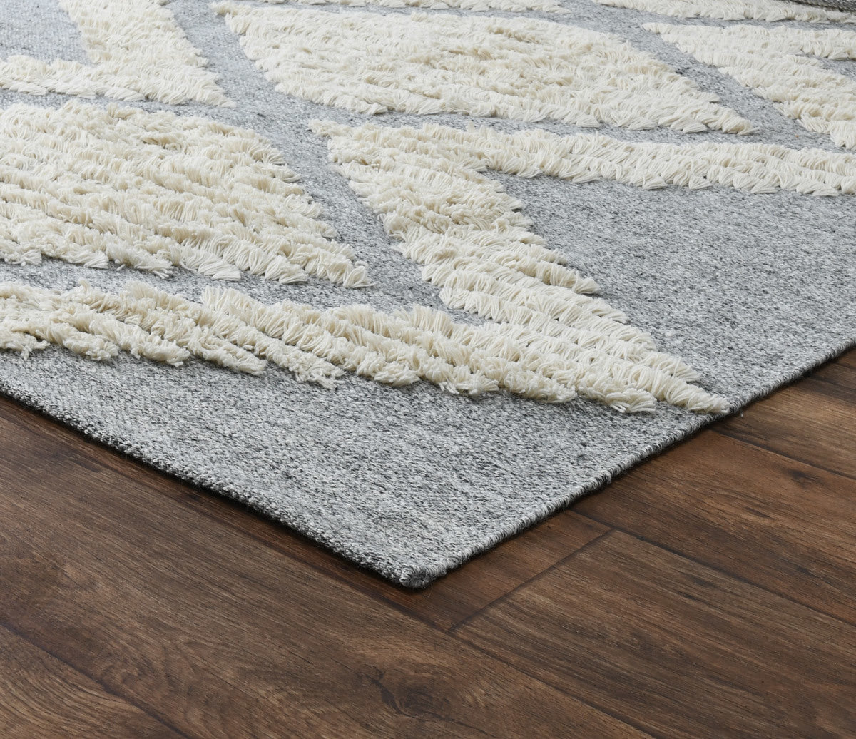 Granite Gray 100% Recycled Polyester Performance Indoor/Outdoor Indoor/Outdoor Avalon Rug Collection