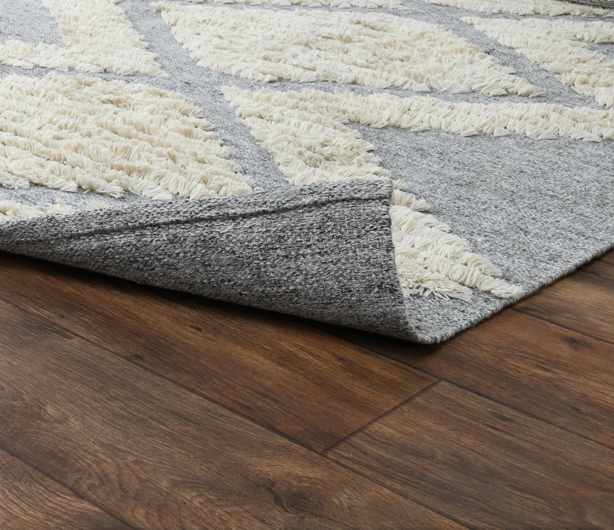 Granite Gray 100% Recycled Polyester Performance Indoor/Outdoor Indoor/Outdoor Avalon Rug Collection