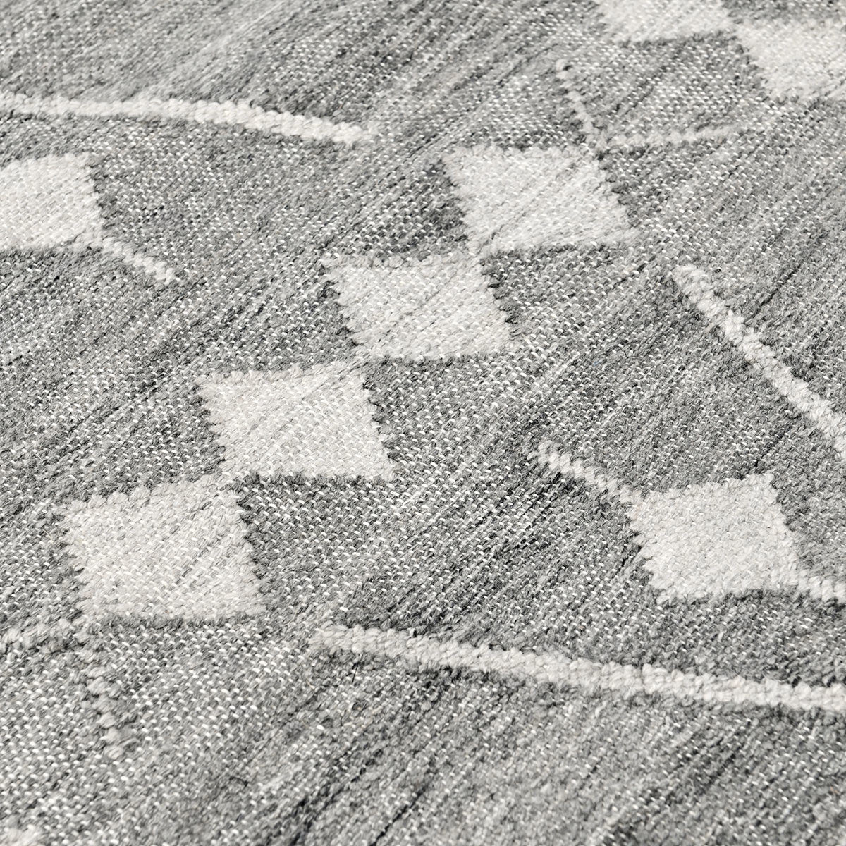 Gray Multi 100% Polyester Performance Indoor/Outdoor Indoor/Outdoor Oasis Rug Collection