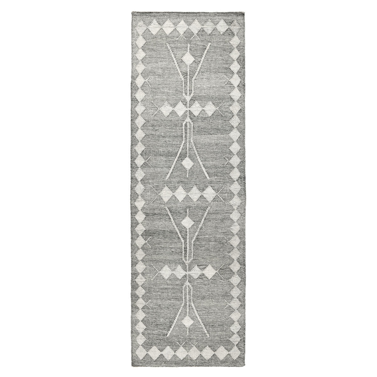 Gray Multi 100% Polyester Performance Indoor/Outdoor Indoor/Outdoor Oasis Rug Collection