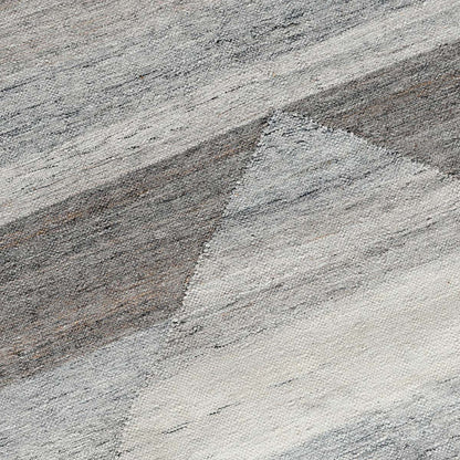 Gray Multi 100% Polyester Performance Indoor/Outdoor Indoor/Outdoor Canyon Rug Collection