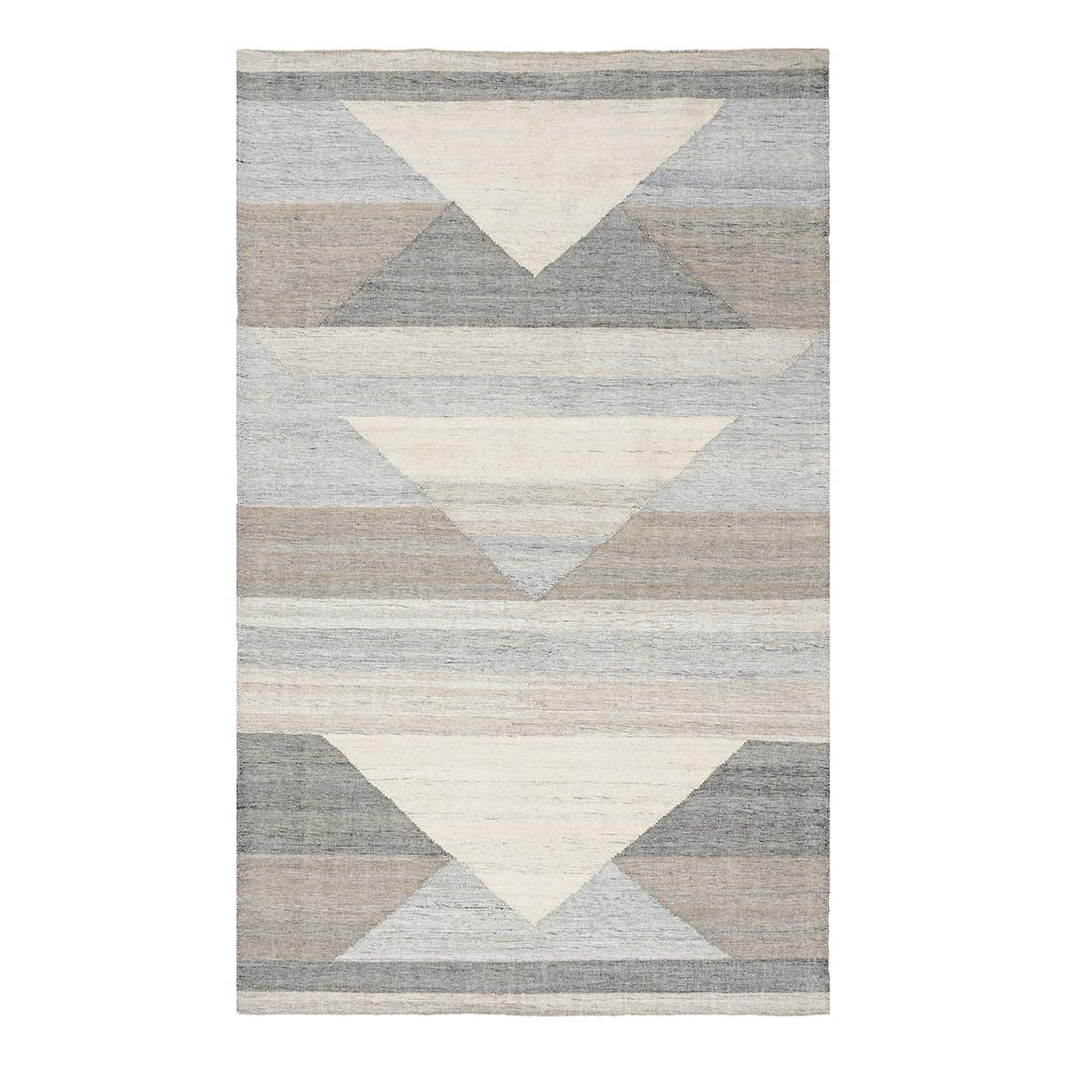 Gray Multi 100% Polyester Performance Indoor/Outdoor Indoor/Outdoor Canyon Rug Collection