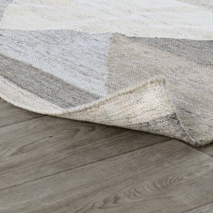 Gray Multi 100% Polyester Performance Indoor/Outdoor Indoor/Outdoor Canyon Rug Collection