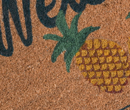 100% Coir / PVC Backing Doormat Doormat Two Pineapples Collection