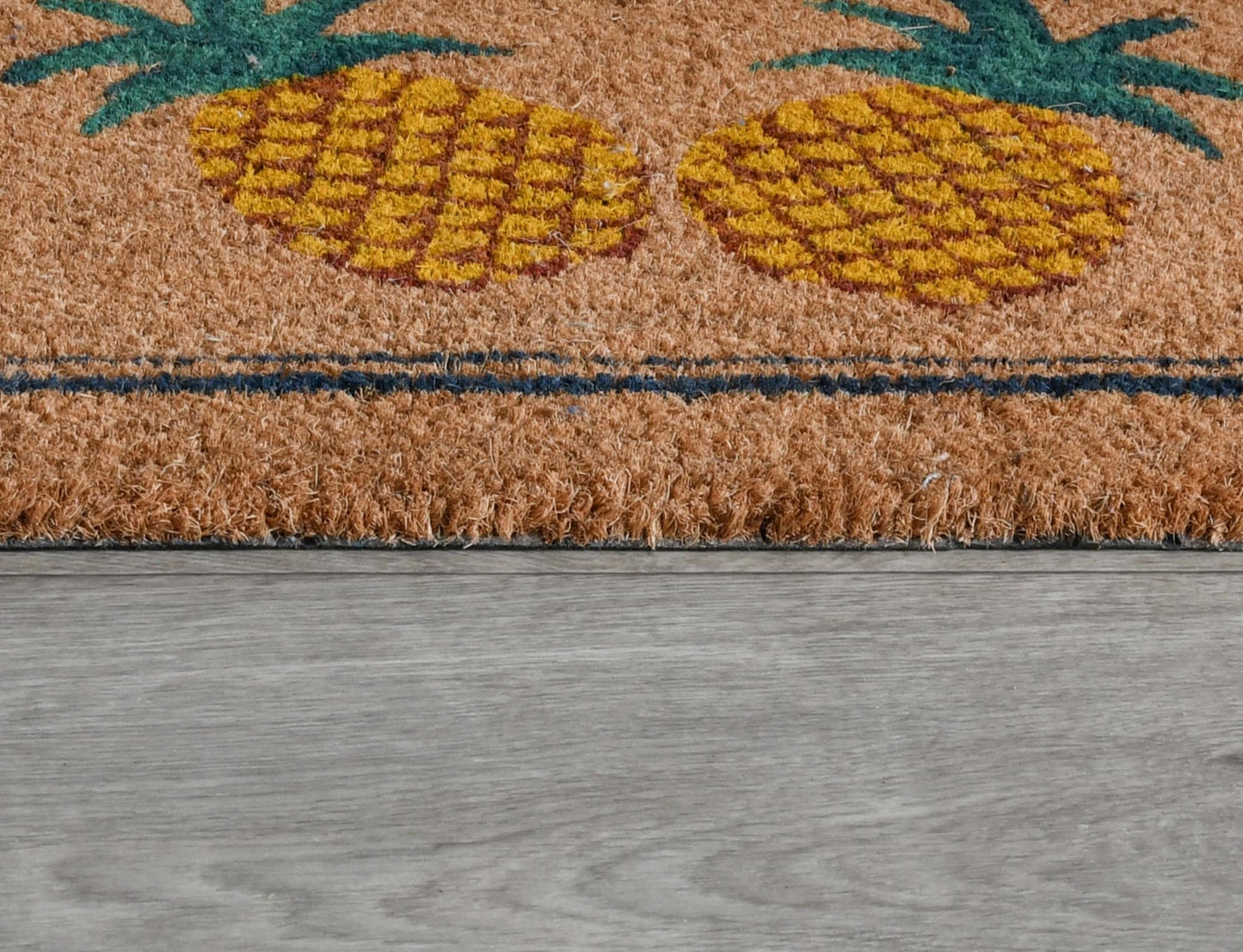 100% Coir / PVC Backing Doormat Doormat Two Pineapples Collection