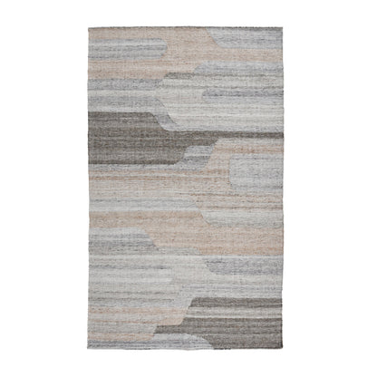 Sand Multi 100% Polyester Performance Indoor/Outdoor Indoor/Outdoor Dune Rug Collection
