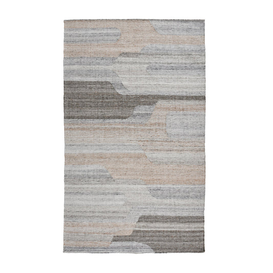 Sand Multi 100% Polyester Performance Indoor/Outdoor Indoor/Outdoor Dune Rug Collection