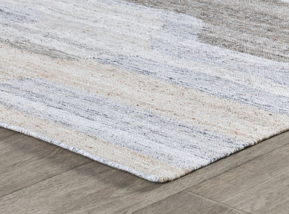 Sand Multi 100% Polyester Performance Indoor/Outdoor Indoor/Outdoor Dune Rug Collection