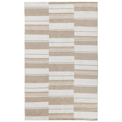 Stripe Ivory/Multi 100% Polypropylene Performance Indoor/Outdoor Indoor/Outdoor Colton Stripe Rug Collection
