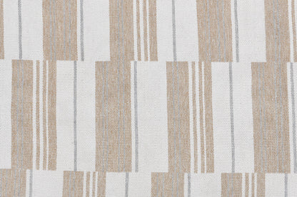 Stripe Ivory/Multi 100% Polypropylene Performance Indoor/Outdoor Indoor/Outdoor Colton Stripe Rug Collection
