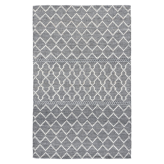 Green/Ivory 100% Recycled Polyester Performance Indoor/Outdoor Indoor/Outdoor Sonora Rug Collection