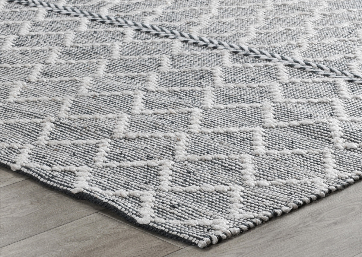 Green/Ivory 100% Recycled Polyester Performance Indoor/Outdoor Indoor/Outdoor Sonora Rug Collection