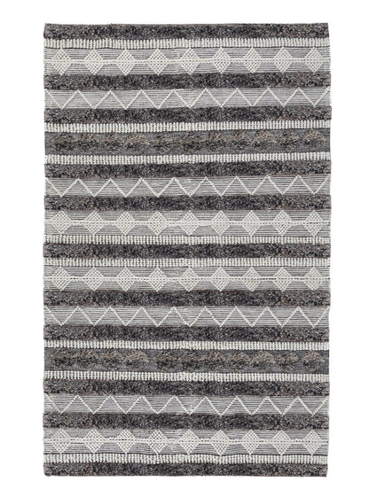 Ivory Multi 100% Recycled Polyester Performance Indoor/Outdoor Indoor/Outdoor Tonopah Rug Collection