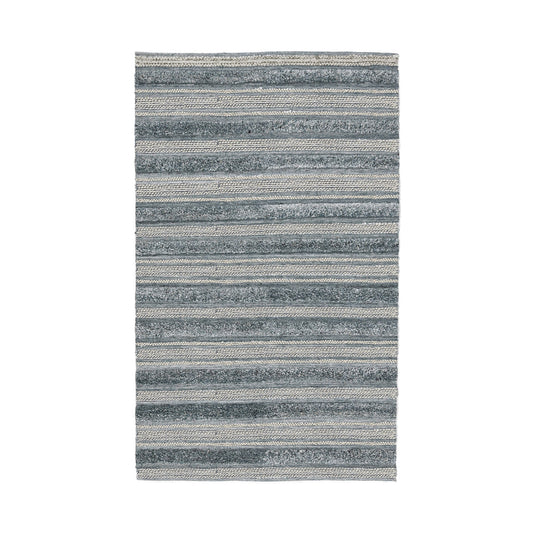 Blue Multi 100% Recycled Polyester Performance Indoor/Outdoor Indoor/Outdoor Elko Rug Collection
