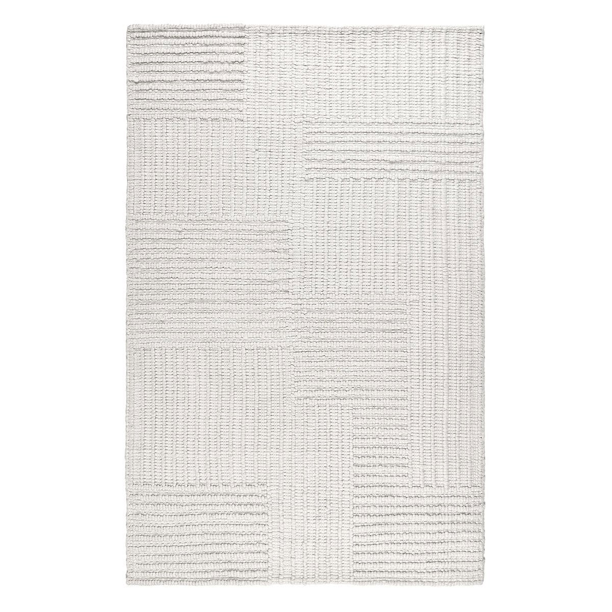 Ivory 100% PET Performance Indoor/Outdoor Performance Clayton Rug Collection
