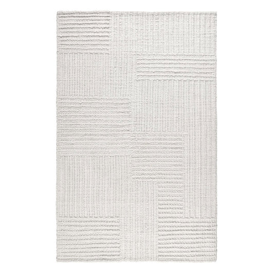 Ivory 100% PET Performance Indoor/Outdoor Performance Clayton Rug Collection