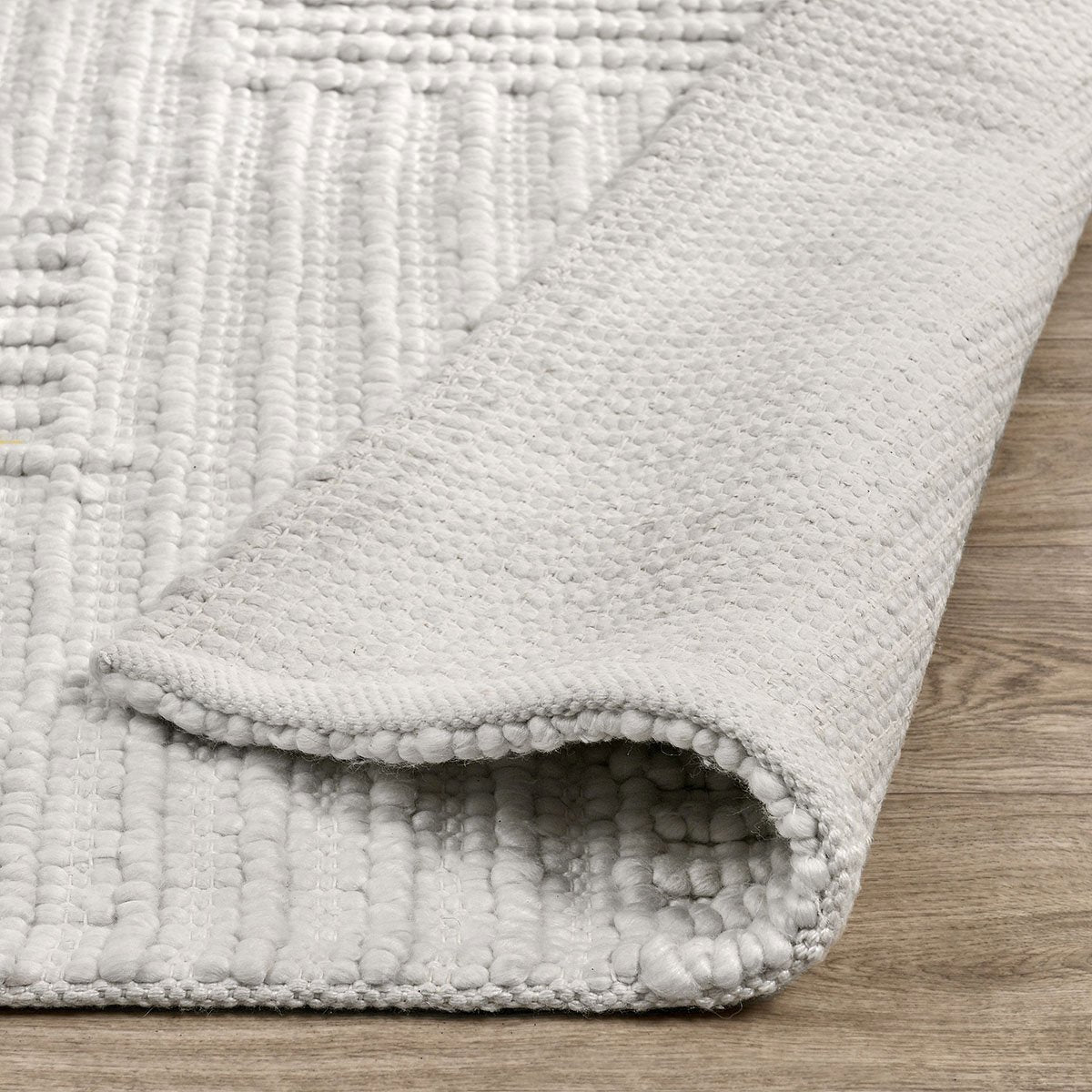 Ivory 100% PET Performance Indoor/Outdoor Performance Clayton Rug Collection