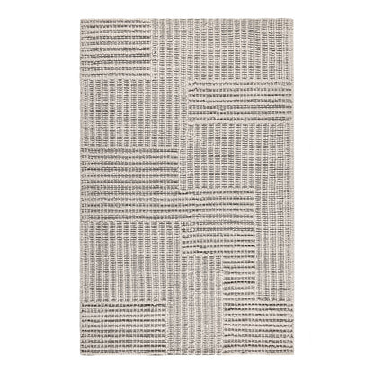 Light Gray 100% PET Performance Indoor/Outdoor Performance Clayton Rug Collection