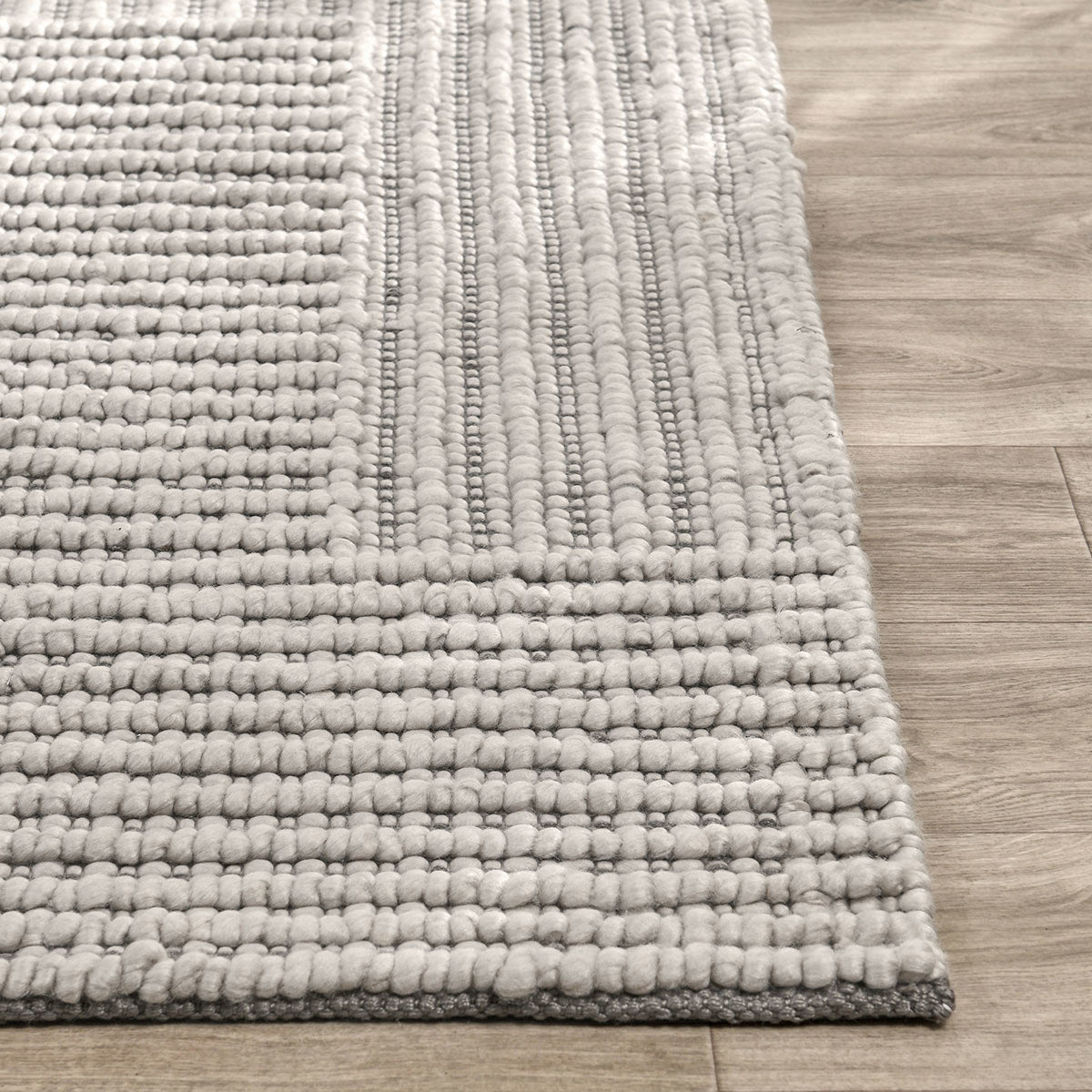 Light Gray 100% PET Performance Indoor/Outdoor Performance Clayton Rug Collection