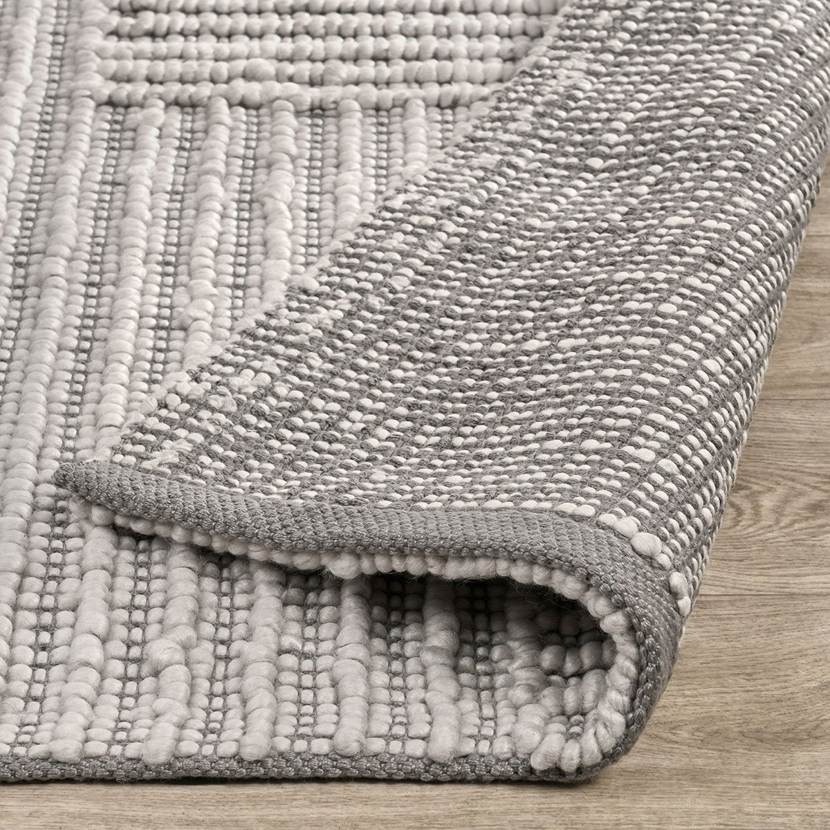 Light Gray 100% PET Performance Indoor/Outdoor Performance Clayton Rug Collection