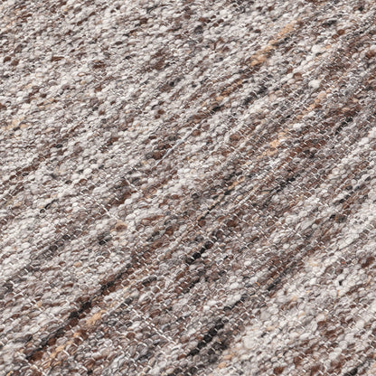 Mesquite Brown 100% Polyester Performance Indoor/Outdoor Performance Havasu Rug Collection