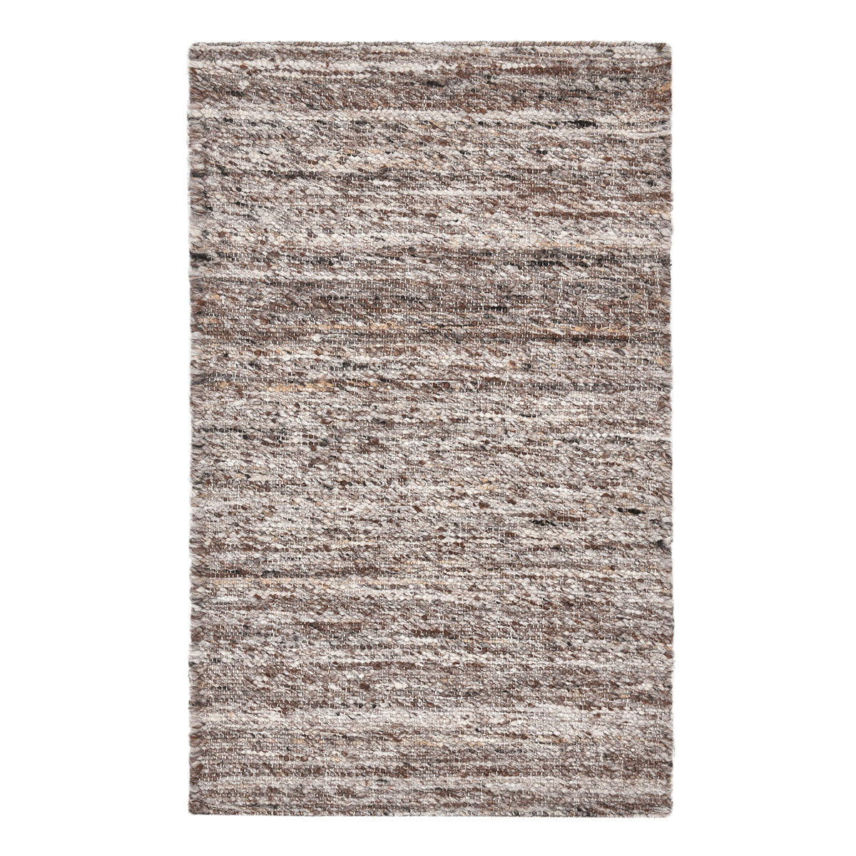 Mesquite Brown 100% Polyester Performance Indoor/Outdoor Performance Havasu Rug Collection