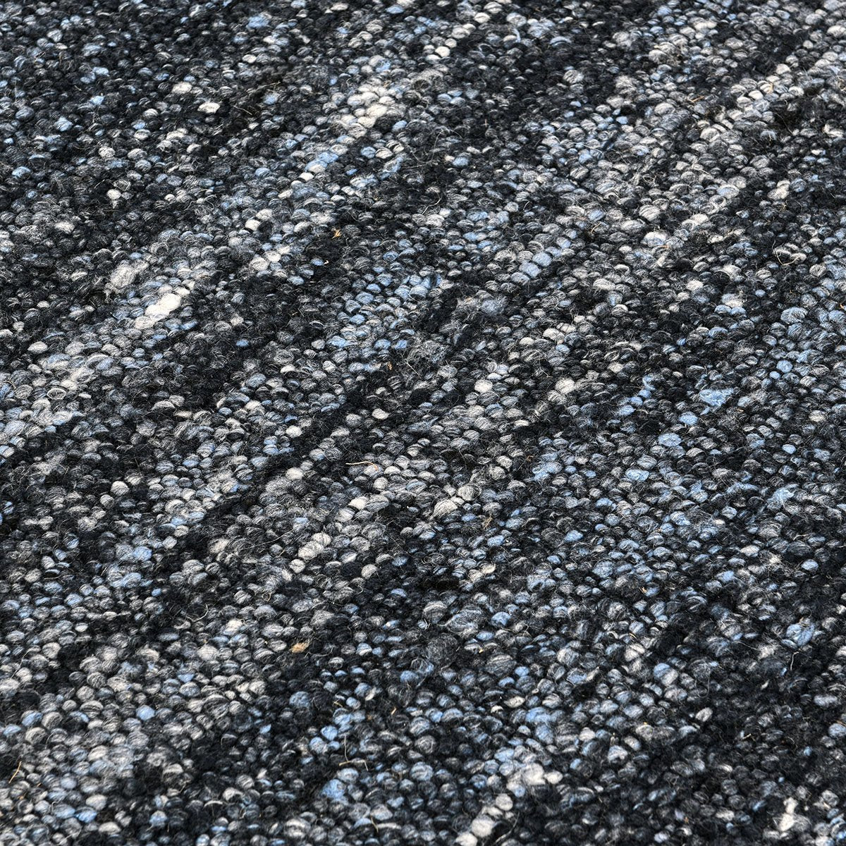 Deep Blue 100% Polyester Performance Indoor/Outdoor Performance Havasu Rug Collection