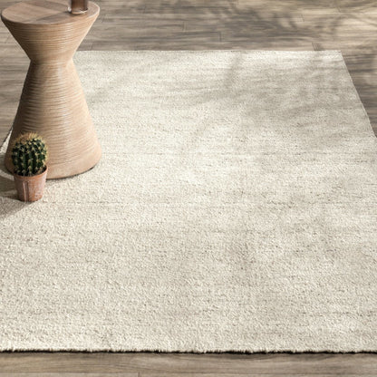 Cream 100% Pet Yarn Performance Indoor/Outdoor Performance Blythe Rug Collection