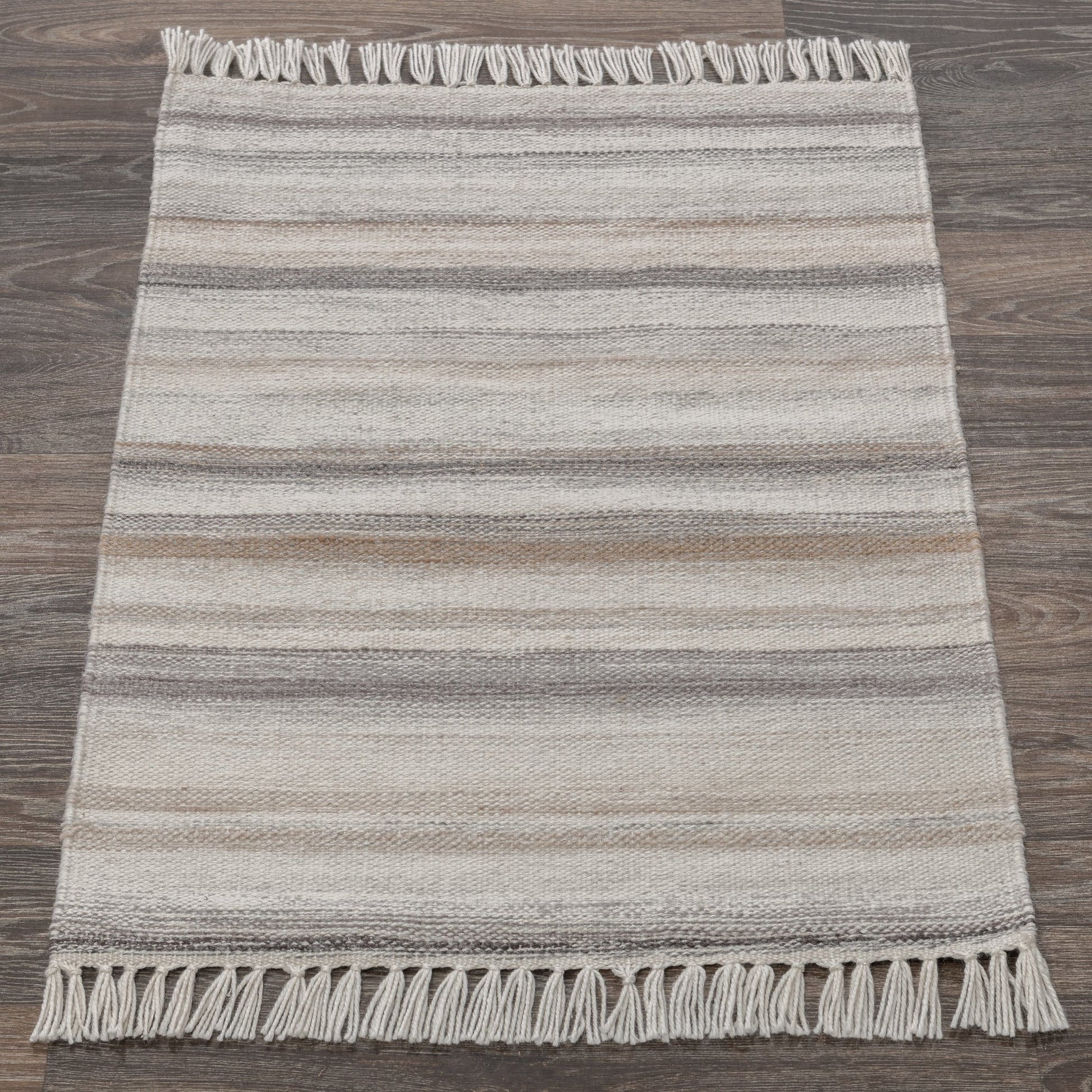 Ivory Multi 100% Recycled Polyester Performance Indoor/Outdoor Performance Chania Rug Collection