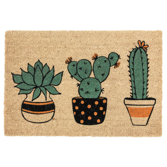 Multi 100% Coir / PVC Backing Doormat Plants Doormat Collection