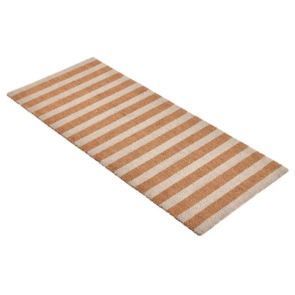 Striped Doormat 24x57 Ivory/Natural