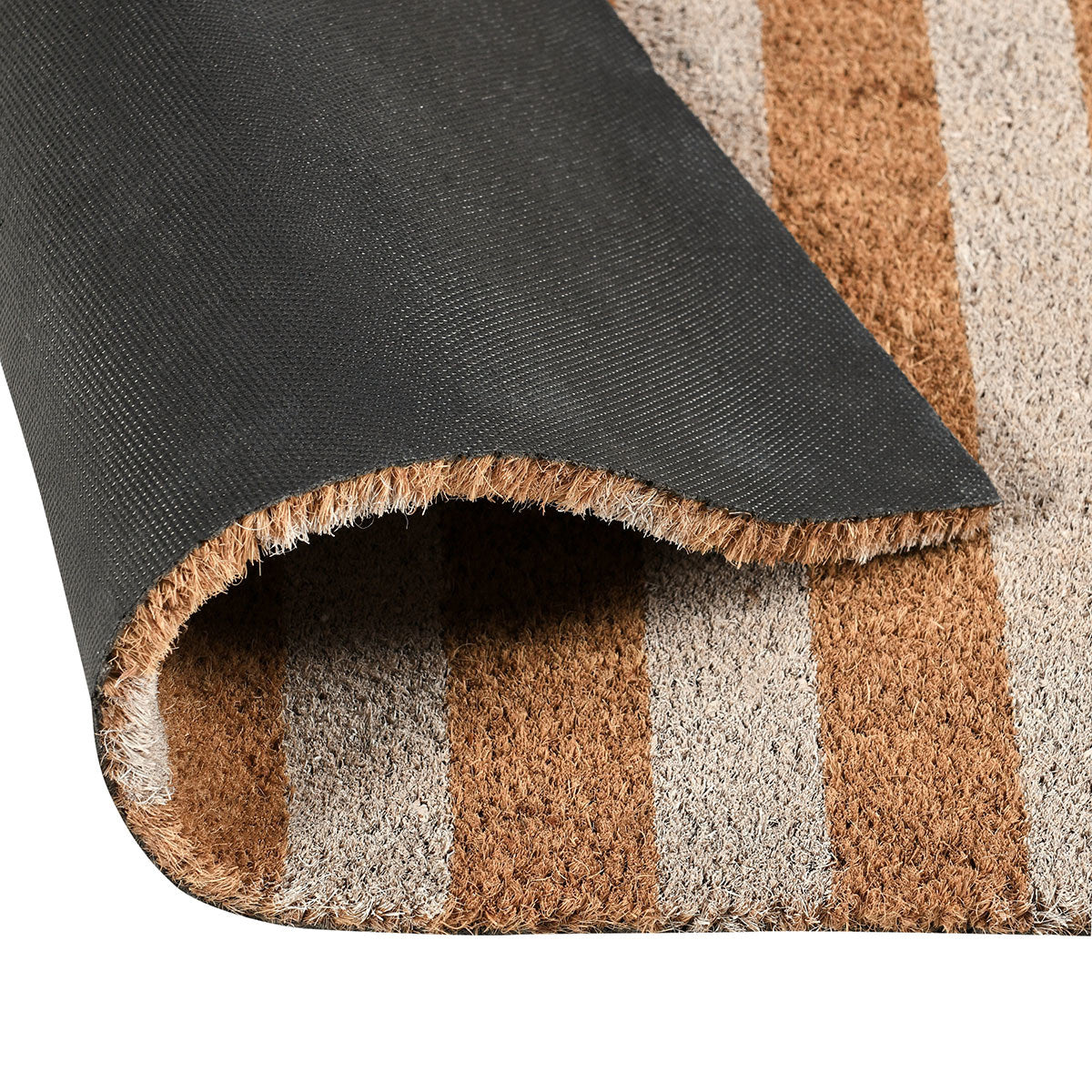 Striped Doormat 24x57 Ivory/Natural