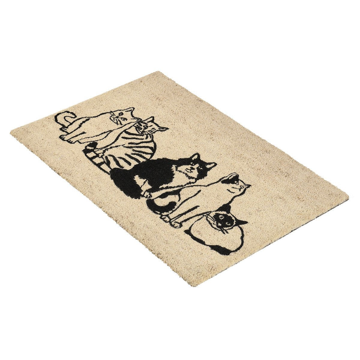Kitty Crew 100% Coir / PVC Backing Doormat Kitty Crew Doormat 24x36 Collection