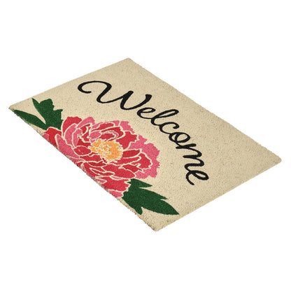 Peony 100% Coir / PVC Backing Doormat Welcome Doormat 24x36 Collection