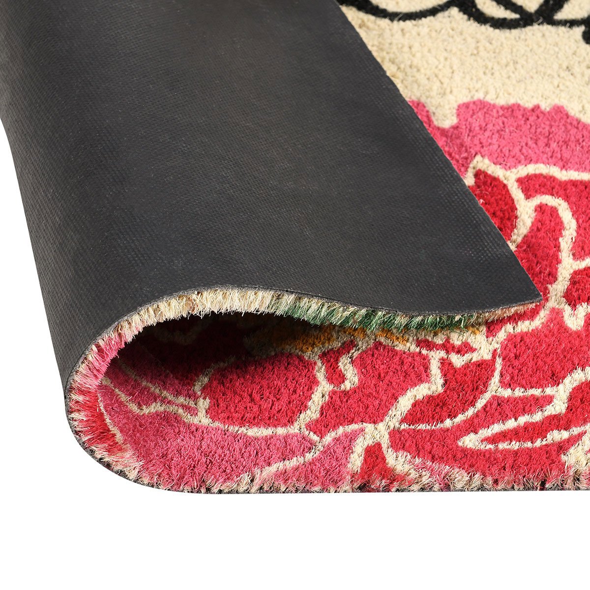 Peony 100% Coir / PVC Backing Doormat Welcome Doormat 24x36 Collection