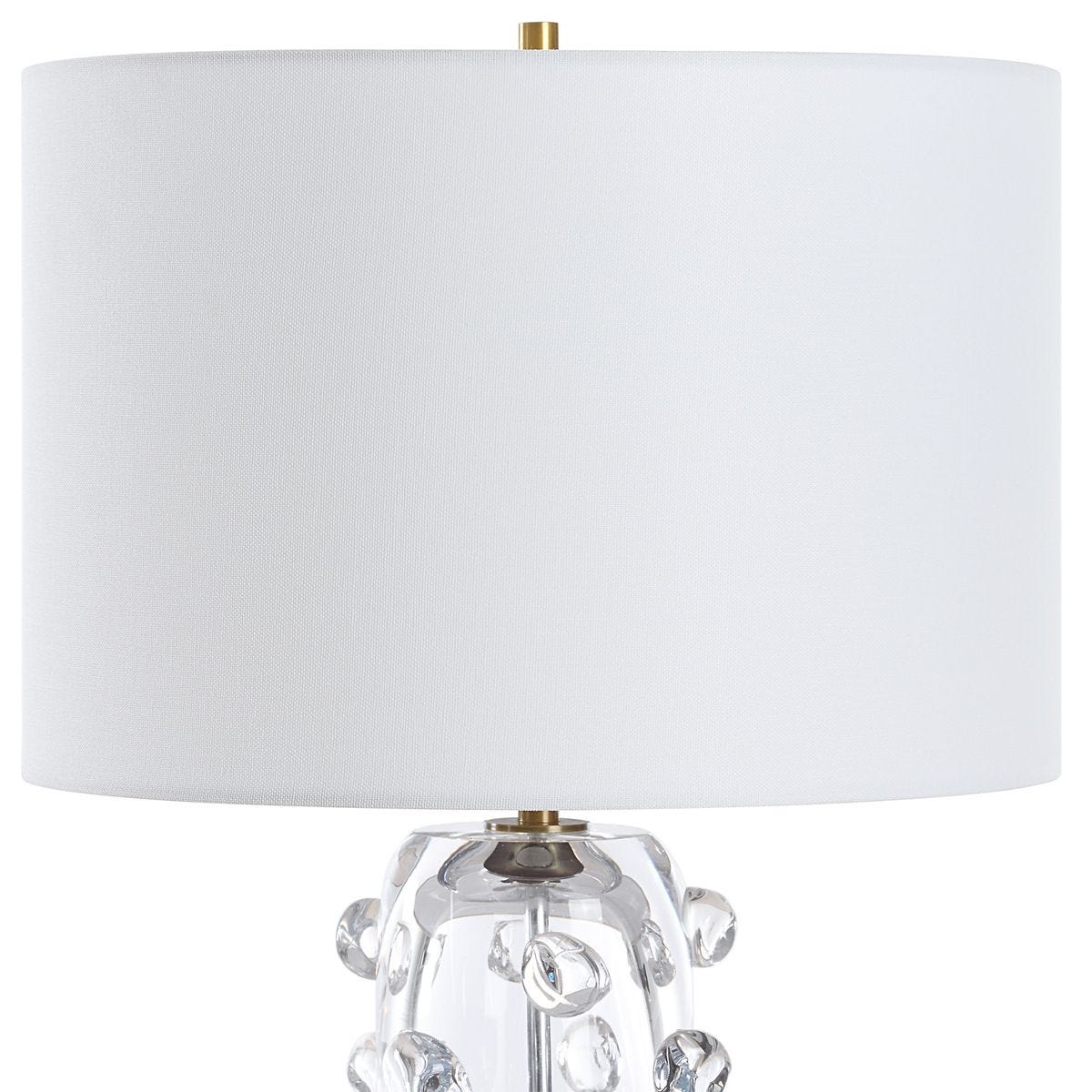 Arden 2 Table Lamp, Clear