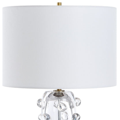Arden 2 Table Lamp, Clear
